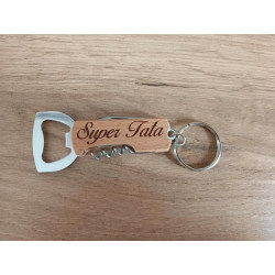 Porte Clé Decapsuleur Personalisable Recto Verso