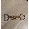 Porte Clé Decapsuleur Personalisable Recto Verso
