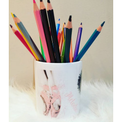 Pot a crayon/Maquillage Personnalisée