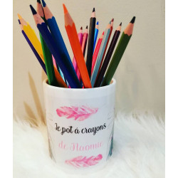 Pot a crayon/Maquillage Personnalisée