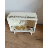 Tirelire en bois personnalisée
