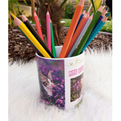 Pot a crayon/Maquillage Personnalisée