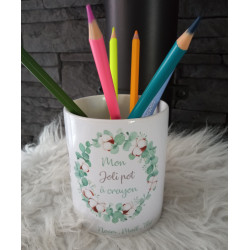 Pot a crayon/Maquillage Personnalisée