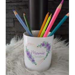 Pot a crayon/Maquillage Personnalisée