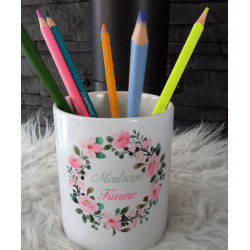 Pot a crayon/Maquillage Personnalisée