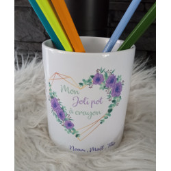 Pot a crayon/Maquillage Personnalisée