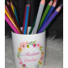 Pot a crayon/Maquillage Personnalisée