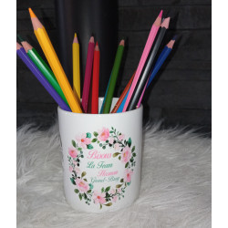 Pot a crayon/Maquillage Personnalisée